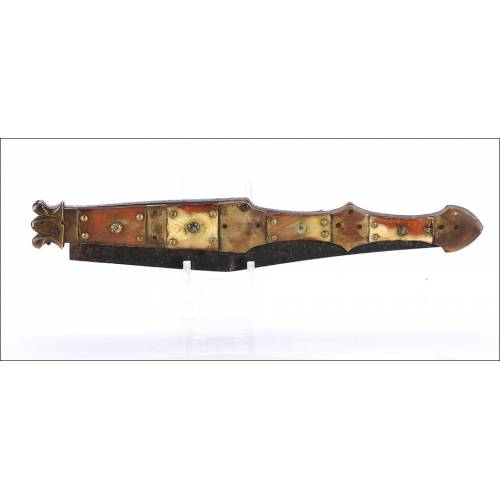 Antique Navaja Valero Jun, Zaragoza. Manufactured in 1850