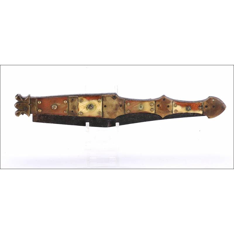 Antique Navaja Valero Jun, Zaragoza. Manufactured in 1850