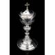 Antique Silver Ciborium, Belgium, 1850