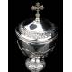 Antique Silver Ciborium, Belgium, 1850