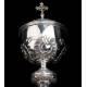 Antique Silver Ciborium, Belgium, 1850