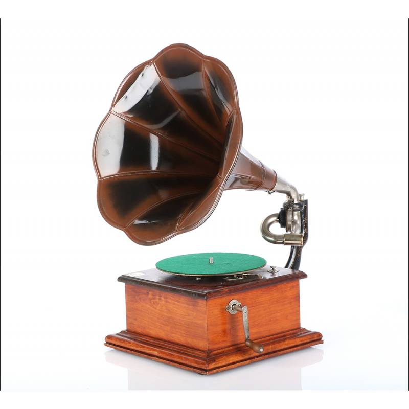 Gramófono Antiguo La Voz de Su Amo, 1910