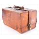 Antique Leather Jewelry Representative Case. Circa 1900