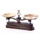 Antique Iron Kitchen Scale with Set of Weights. France, 1900