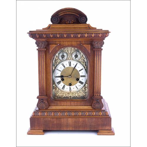 Antique Junghans Pendulum Clock. Westminster. Germany, 1908