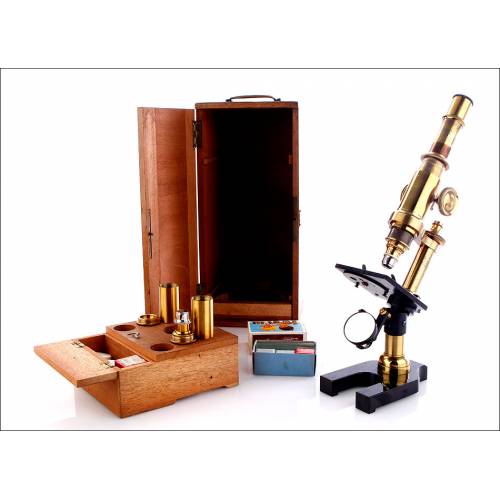 Antique Compound Microscope, 1900