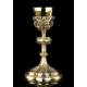 Antique Solid Silver Chalice, S. XIX - AR-C-330