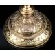 Antique Ciborium. Gilt Silver. France, S. XIX