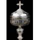 France, Antique Silver Ciborium. S. XIX