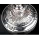 Delicate Antique Silver Ciborium, S. XIX