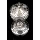 Delicate Antique Silver Ciborium, S. XIX