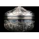 Delicate Antique Silver Ciborium, S. XIX