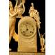 Reloj de Sobremesa Antiguo en Bronce Dorado. Francia, 1850