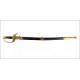 Antique Navy Officer's Sword. France, S. XIX