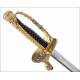 Antique Navy Officer's Sword. France, S. XIX