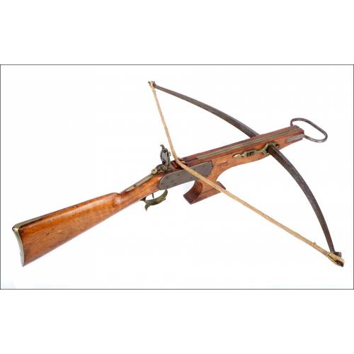 Antique Crossbow. Working. France, XIX Century