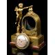 Antique Pocket Watch Stand with Pocket Watch. 1903
