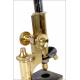 Antique R. & J. Beck Brass Microscope. & J. Beck. England, Circa 1900