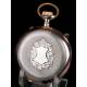 Beautiful Antique Swiss Silver Antique Pocket Watch. 1910