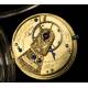 Antique Silver Verge Fusee Watch. Thomas Russell. England, 1818