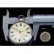 Antiguo Reloj de Bolsillo Catalino en Plata. Thomas Russell. Inglaterra, 1818