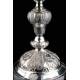 Antique Solid Silver Ciborium. Lyon, France, 1819-1838.