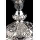 Antique Solid Silver Ciborium. Lyon, France, 1819-1838.