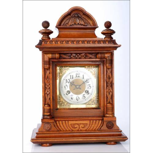 Antique Junghans mantel clock. Germany, 1907