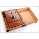 Antique Wooden Camera. England, Circa 1880.