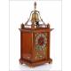 Mathieu Planchon antique clock with chime. France, Circa 1880