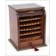 Antique Cigar Humidor or Fountain Pen Sorter. Circa 1925