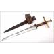 Antique Tuareg Short Sword. Circa 1900