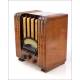 Antique Saba 630 WL valve radio. Working. Germany 1935