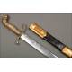 Antique Cuban Infantry Officer's Machete. Spain, 1890