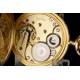 Saboneta Omega Antique Omega Pocket Watch in 18K Solid Gold. Switzerland, 1923