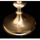 Antique Chalice and Paten in Solid Silver Gilt. France, Circa 1900