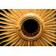 Antique Monstrance in Gilded Brass. France, XIX Century