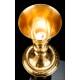 Antique Chalice and Paten in Solid Silver Gilt. Missions. France, Circa 1860