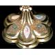 Precious Antique Chalice in Solid Silver Gilt and Enamel. France, Pps. S. XX