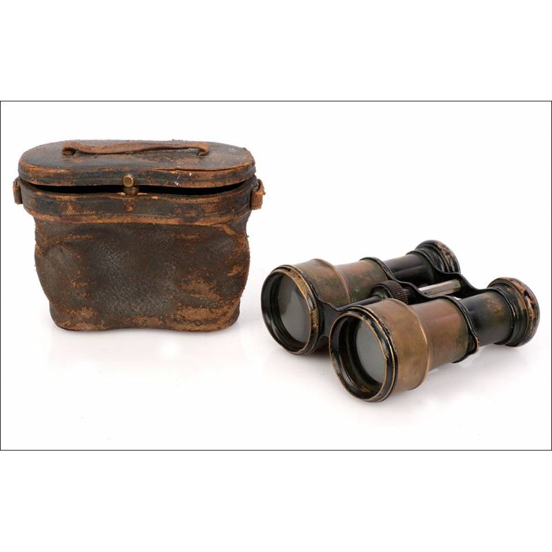 Antique Binoculars Possibly for Military Use. Circa 1910