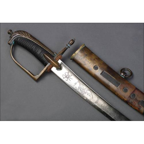 Antique Cavalry Sword. Circa 1900.