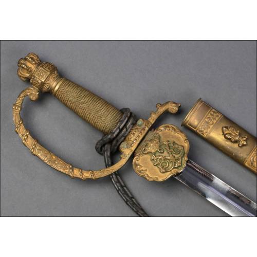 Espada Antigua, Posiblemente de la Emperatriz Victoria de Prusia. Alemania, Circa 1880
