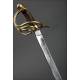 Antique Light Cavalry Sword Model 1840. Spain, 1855