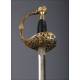 Antique Girding Sword for Engineer Officer Model 1860. Spain, 1861