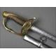 Antique Artillery Officer's Saber Model 1862. Spain, 1903