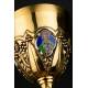 Antique Chalice in Silver Gilt by Jamain & Chevron, 1865-79.