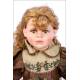 Vintage Porcelain Doll. Large Size. 65 cms. 1980's.