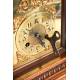 Reloj Junghans Antiguo con Sonería de Horas y Medias. Alemania, 1900