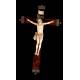 Antique Ivory Christ on Cross with Silver Mounts. CITES. Spain, Circa 1900