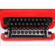 Máquina de escribir Olivetti Valentine. Alemania, Años 70